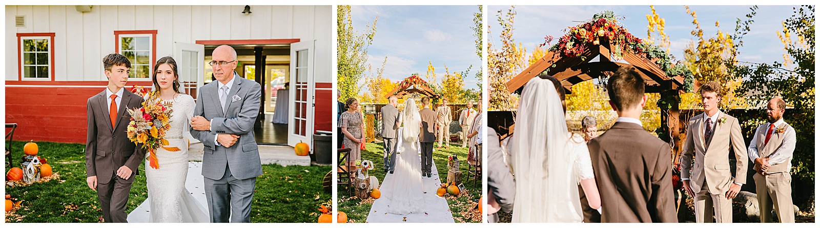 fall wedding barn on 1st idaho falls
