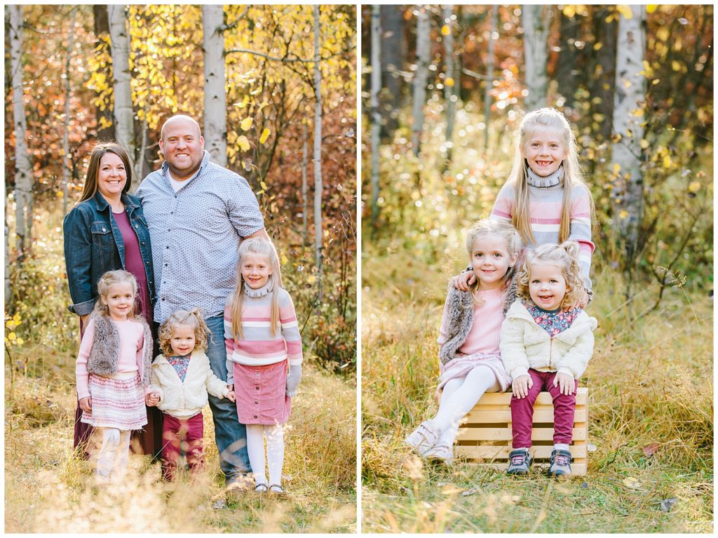 fall family photo session Idaho Falls
