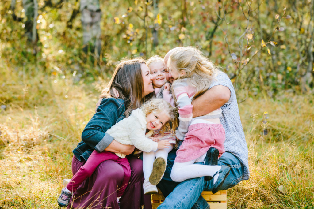 fall family photo session Idaho Falls