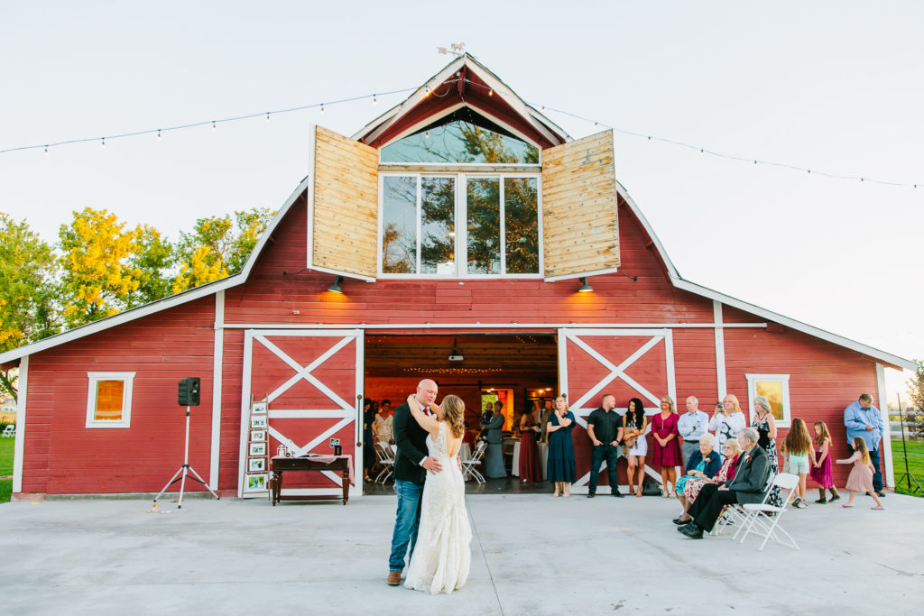 Blackfoot wedding barn