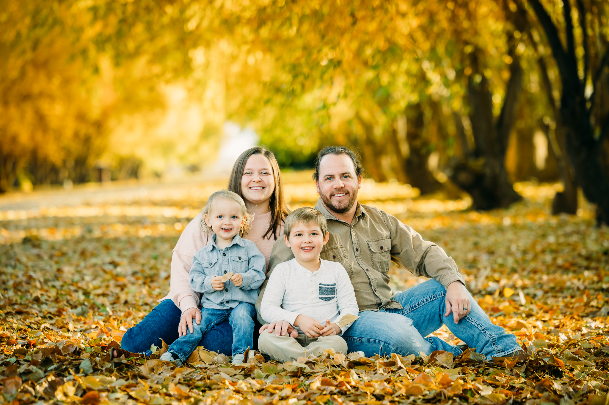 Idaho Falls fall family session