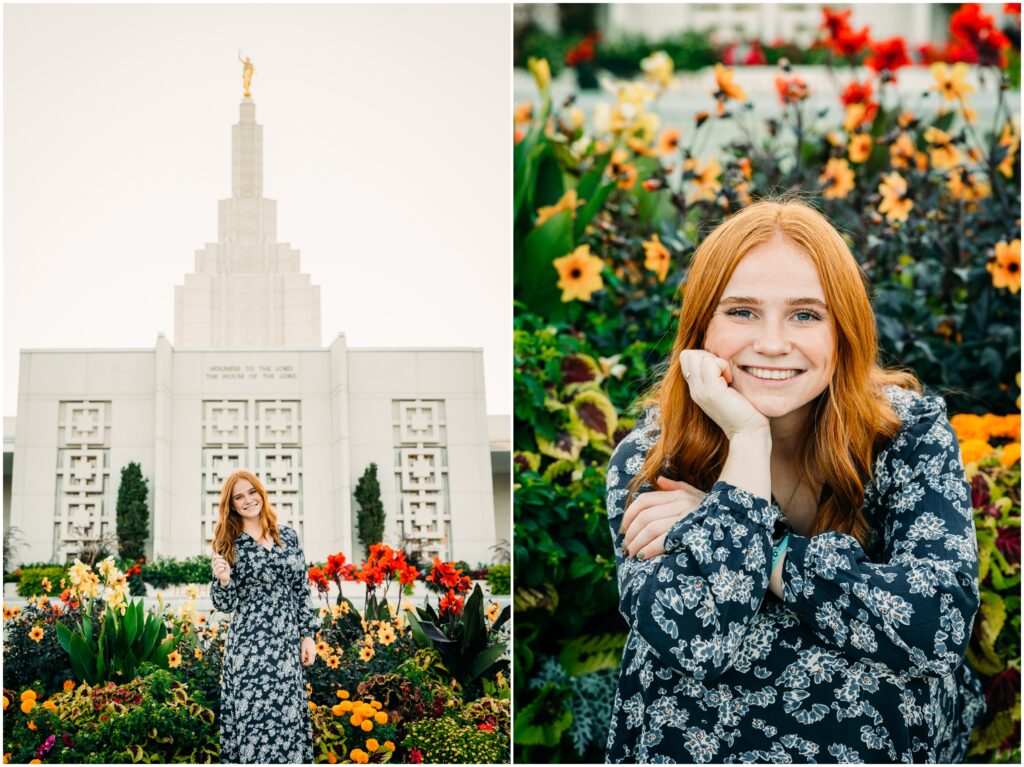 Idaho Fall LDS missionary pictures LDS temple summer