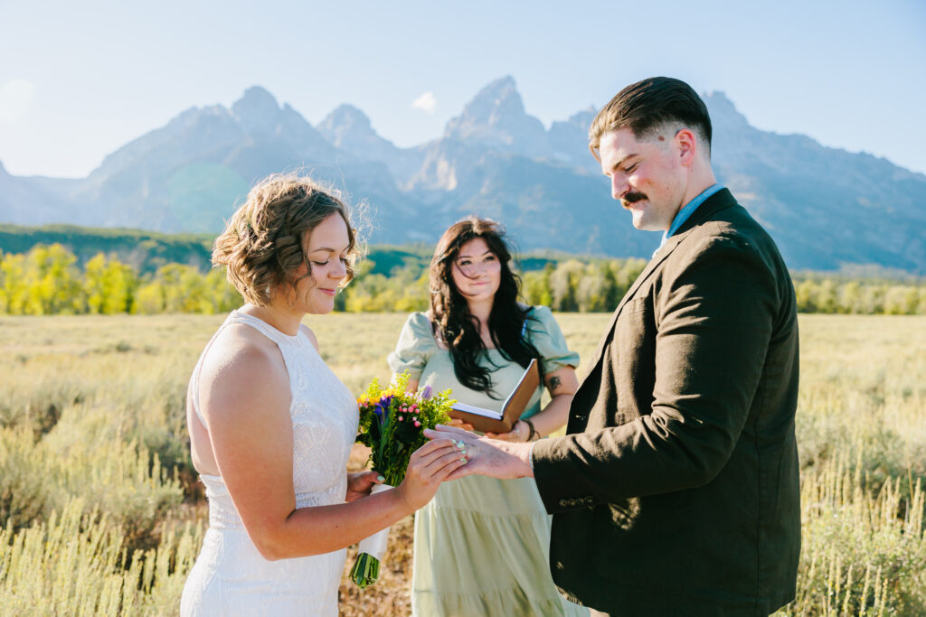 Teton Glacier Turnout Teton Road Grand Teton elopement