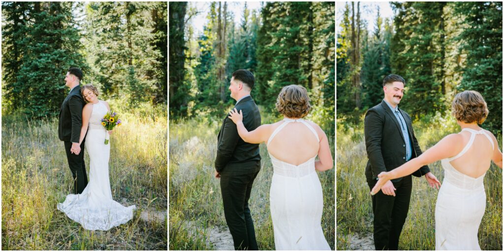 Blacktail Ponds Overlook Elope Grand Teton wedding