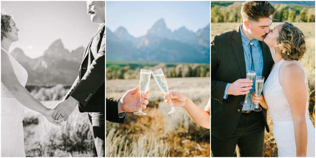 Teton Glacier Turnout Teton Road Grand Teton elopement