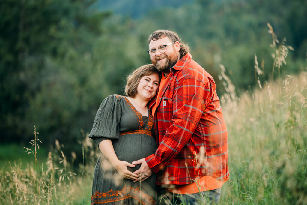 Idaho Falls family maternity photographer baby bump pregnancy photo session