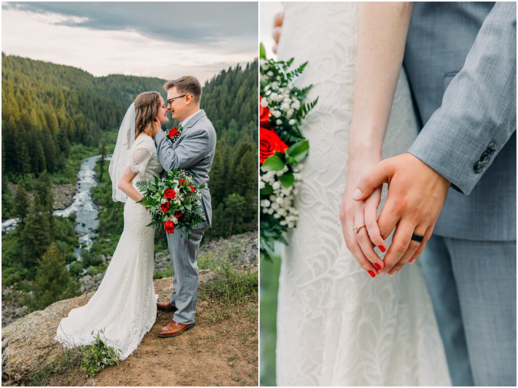 Swan Valley Wedding Photographer engagement Idaho