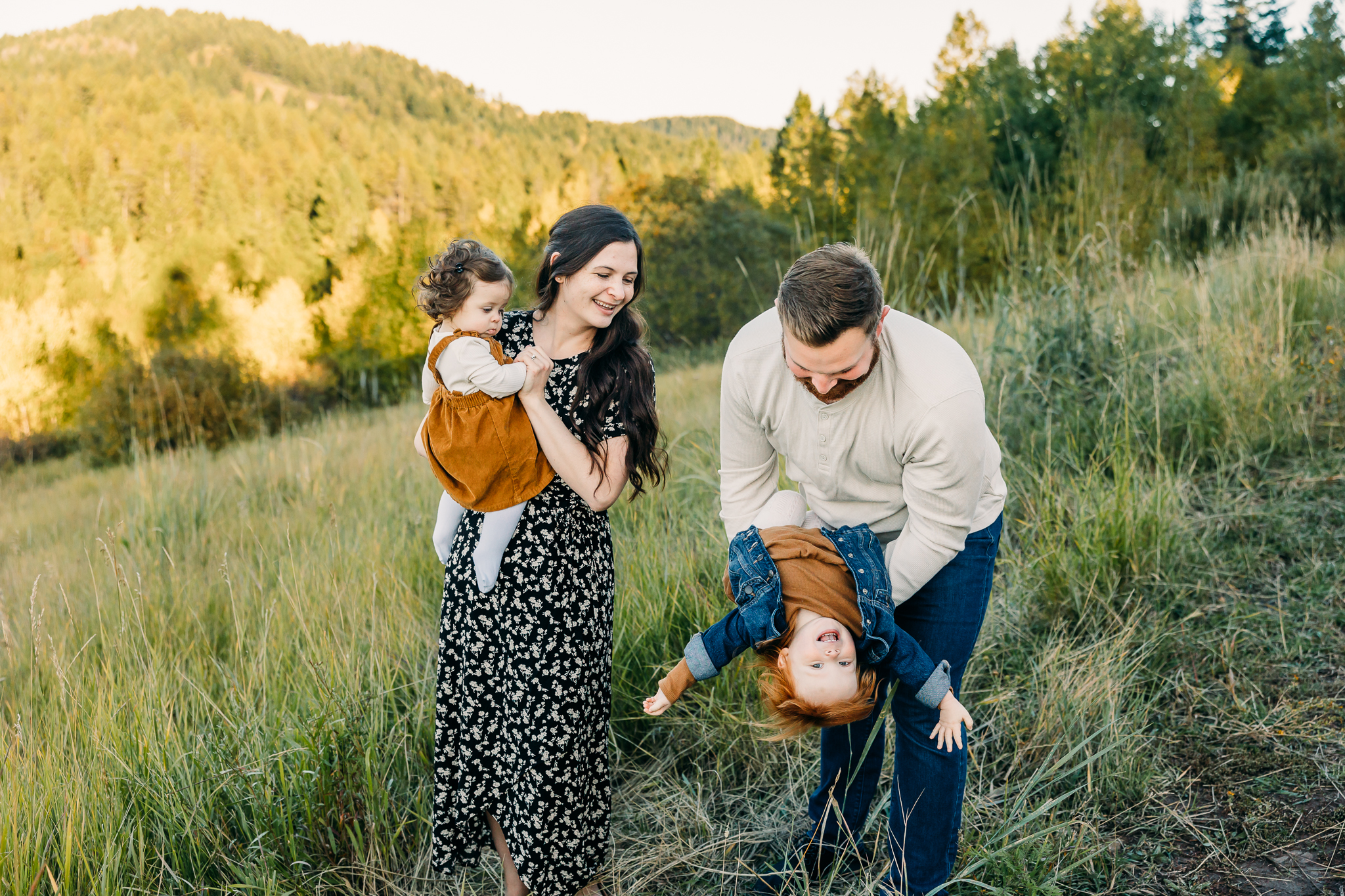 Idaho Falls family photographer mountain session fall