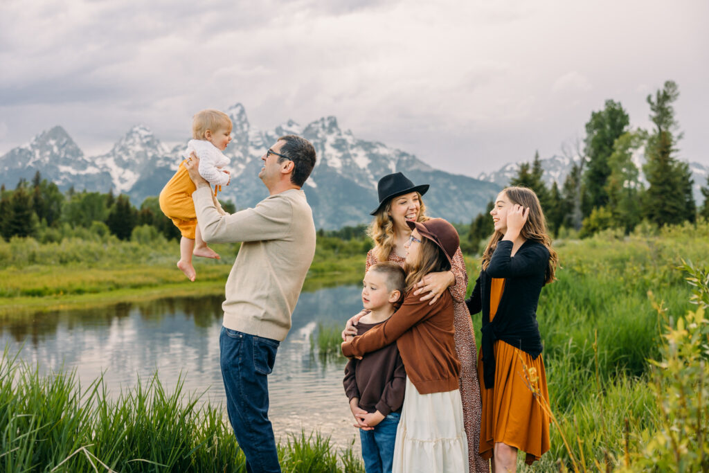 Grand Teton National Park family photographer session photos summer great Tetons
