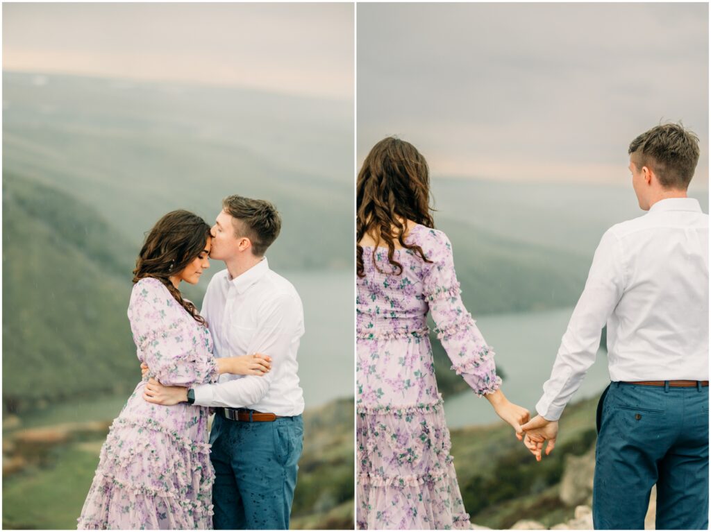 idaho falls engagement photos Snake River Landing spring