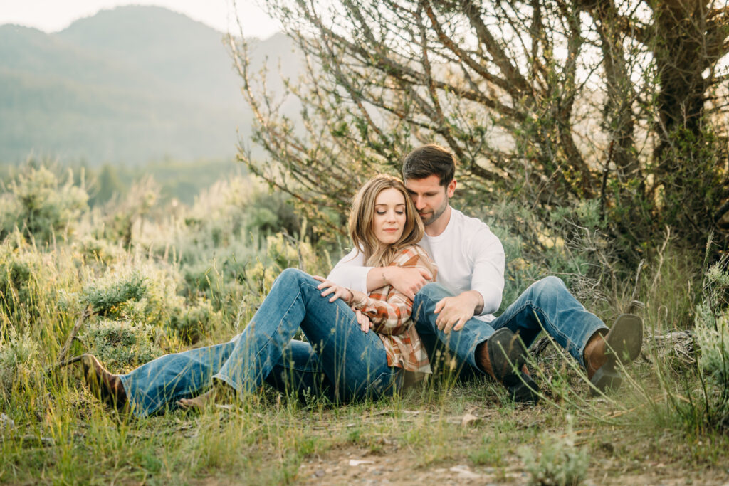 engagements dress palisades dam idaho