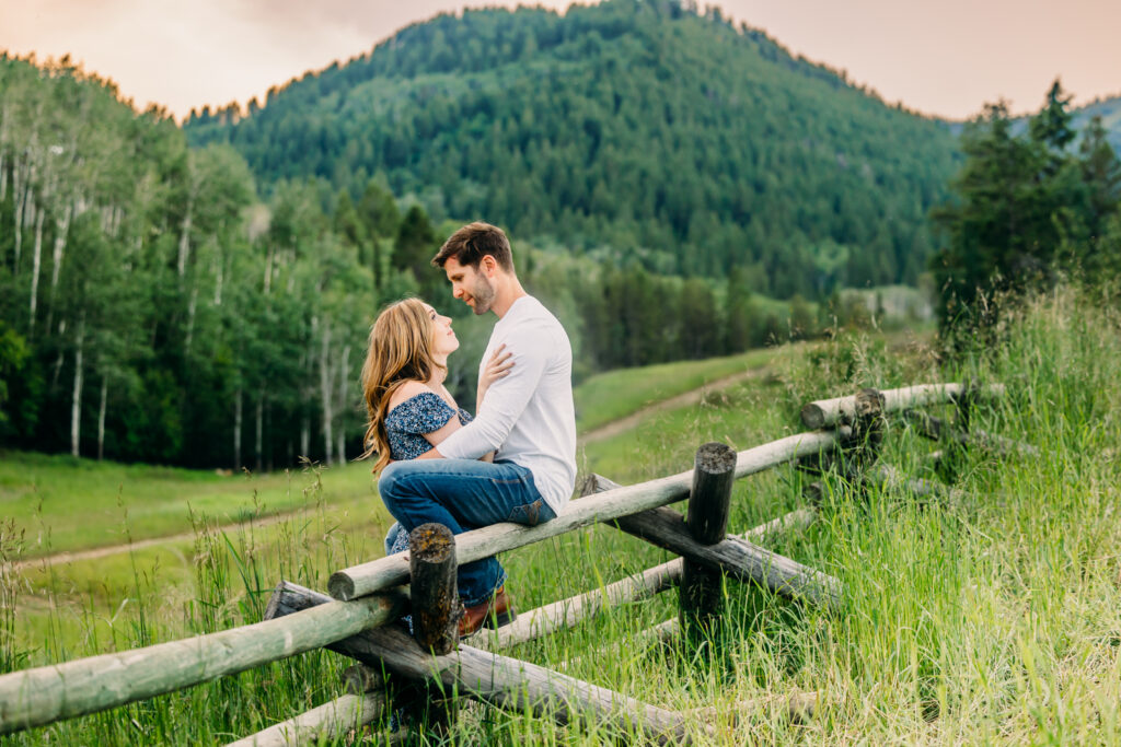 engagements dress palisades dam idaho