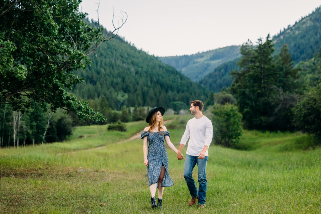 engagements dress palisades dam idaho