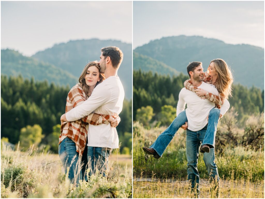 engagements dress palisades dam idaho