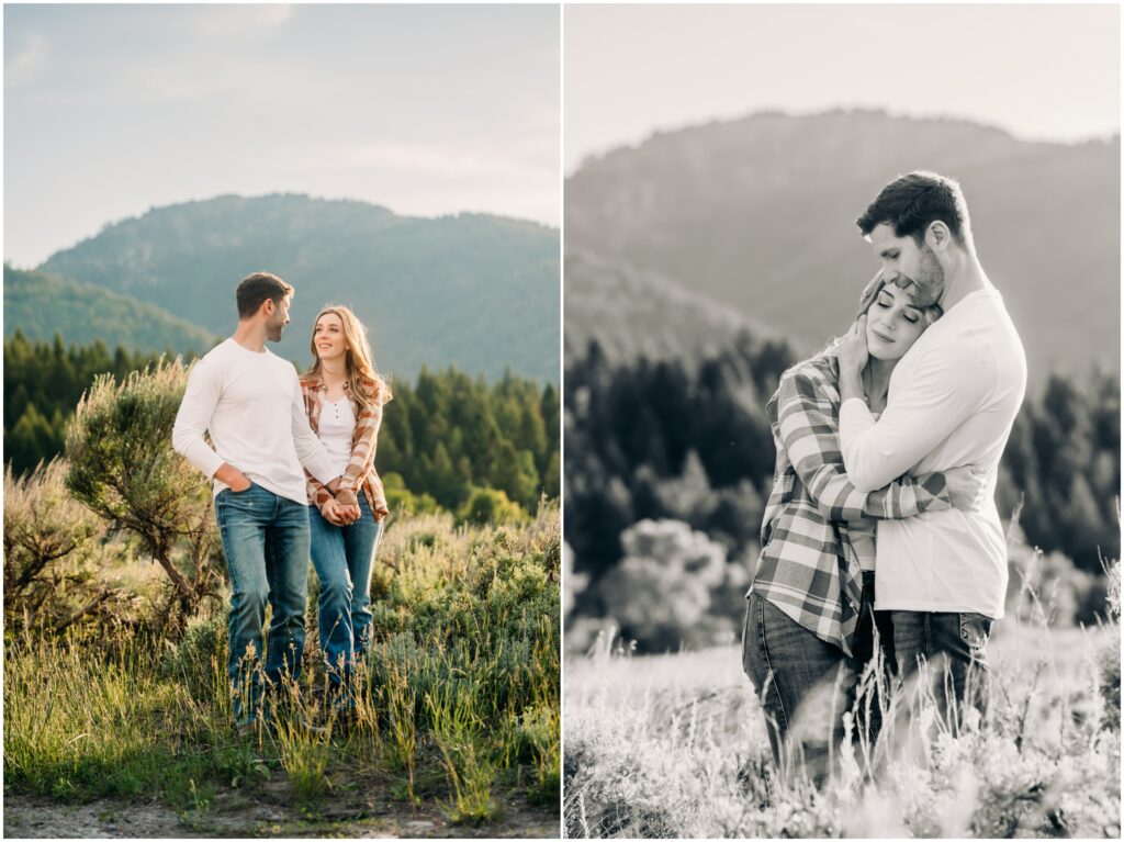 engagements dress palisades dam idaho