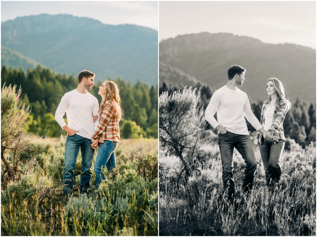 engagements dress palisades dam idaho