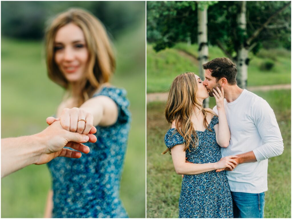 Swan Valley Idaho engagements sunshine mountains