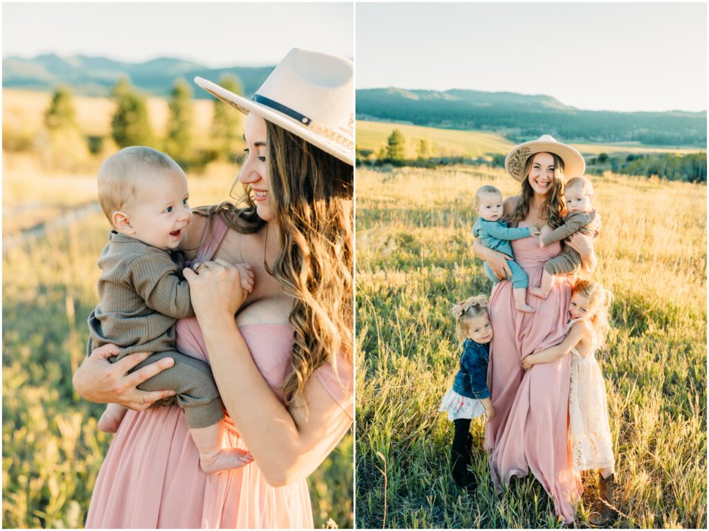 mother babies kids in sunny valley irwin idaho