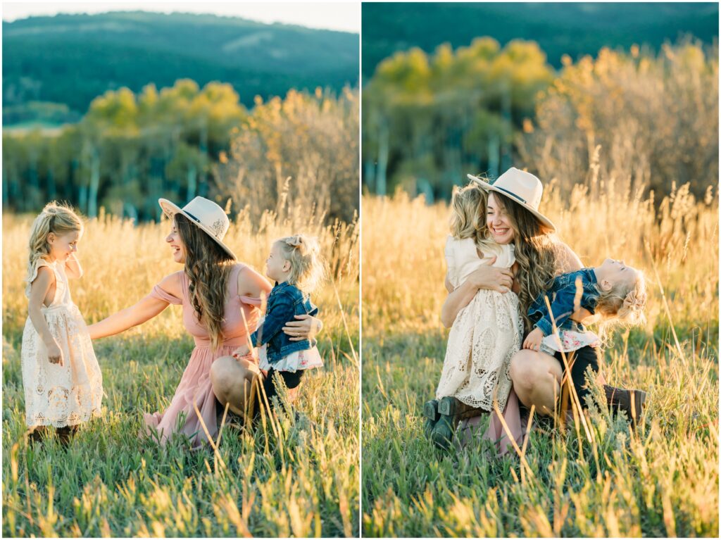 mother babies kids in sunny valley irwin idaho