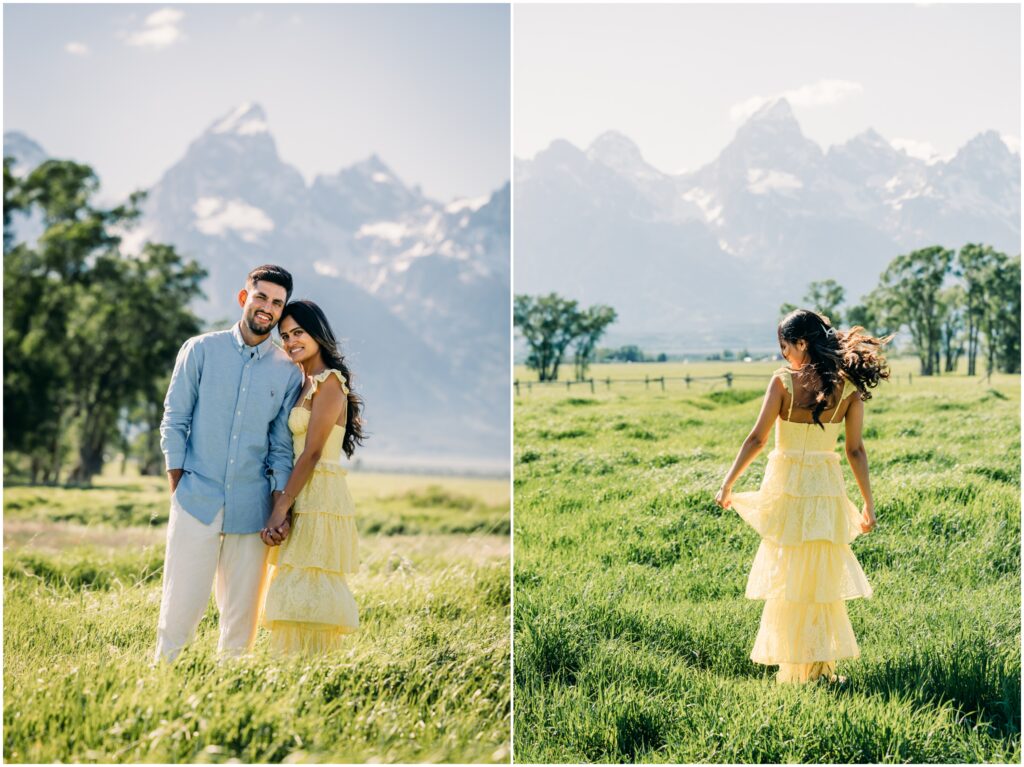 The best time to visit Mormon Row is during the summer. popular among photographers due to its iconic barns and the scenic backdrop of the Teton Range. The most famous barn is the John Moulton Barn.