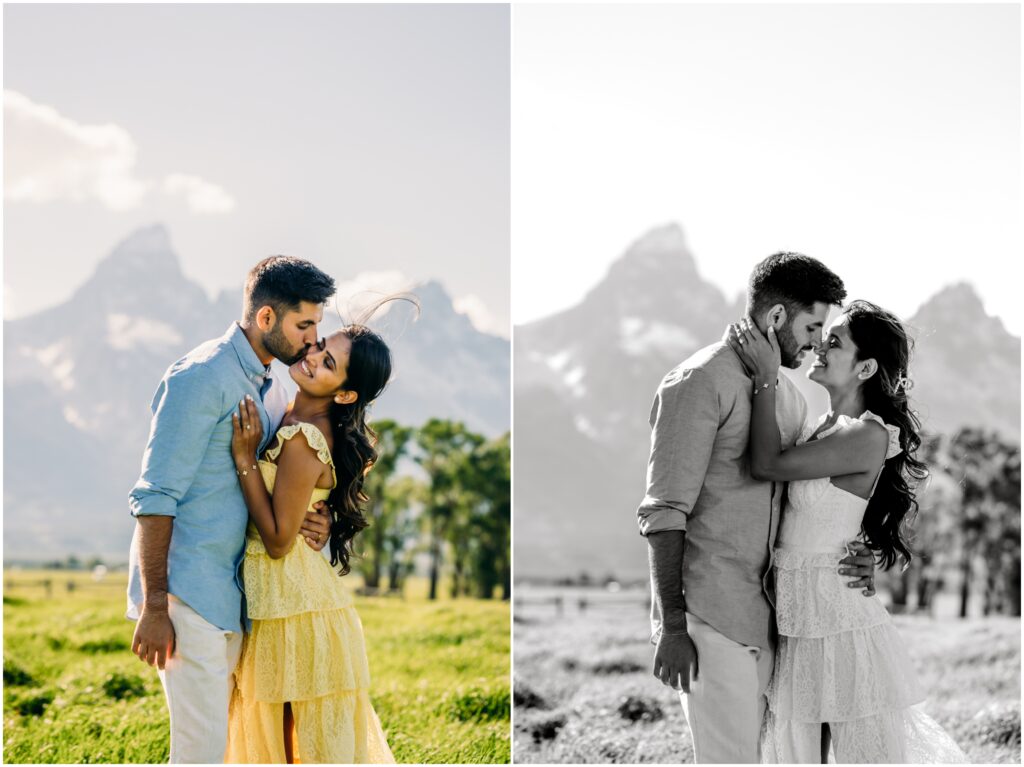 The best time to visit Mormon Row is during the summer. popular among photographers due to its iconic barns and the scenic backdrop of the Teton Range. The most famous barn is the John Moulton Barn.