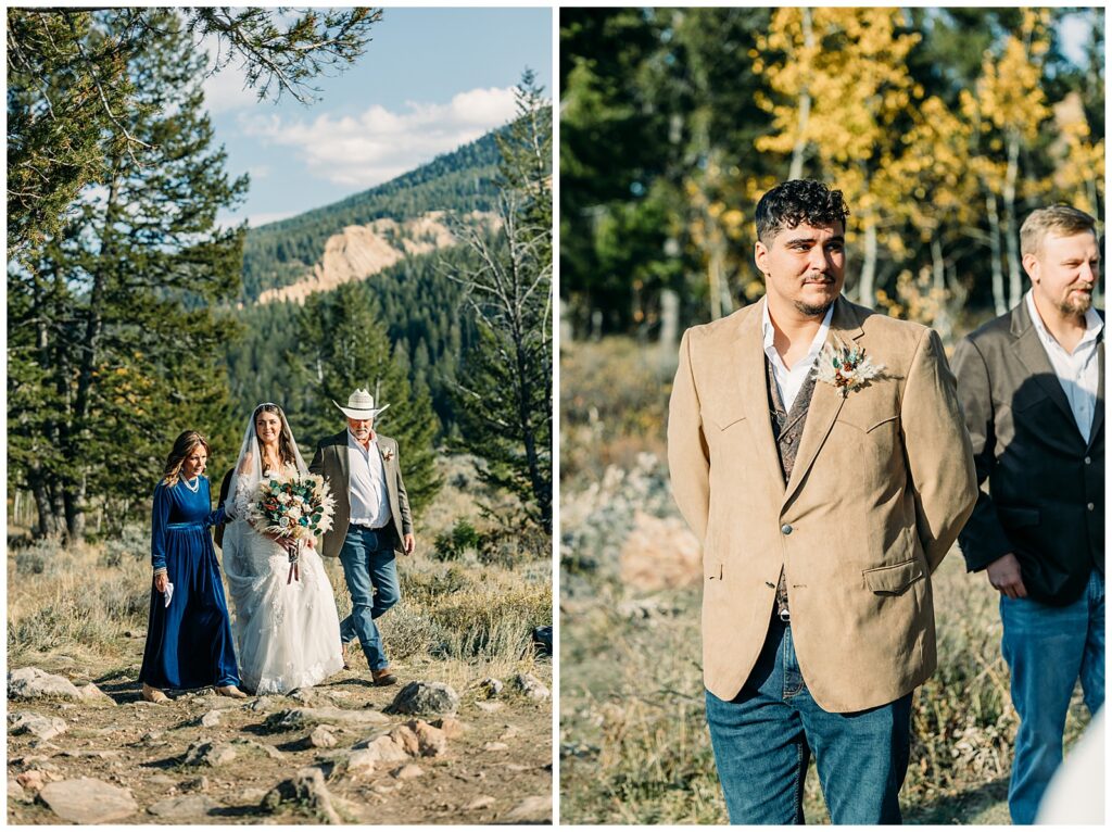 Ring Ceremony The Wedding Tree Grand Teton