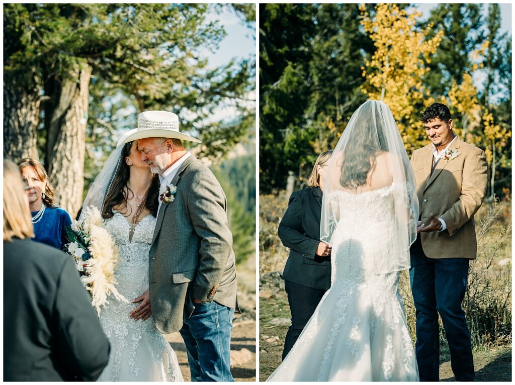 Ring Ceremony The Wedding Tree Grand Teton