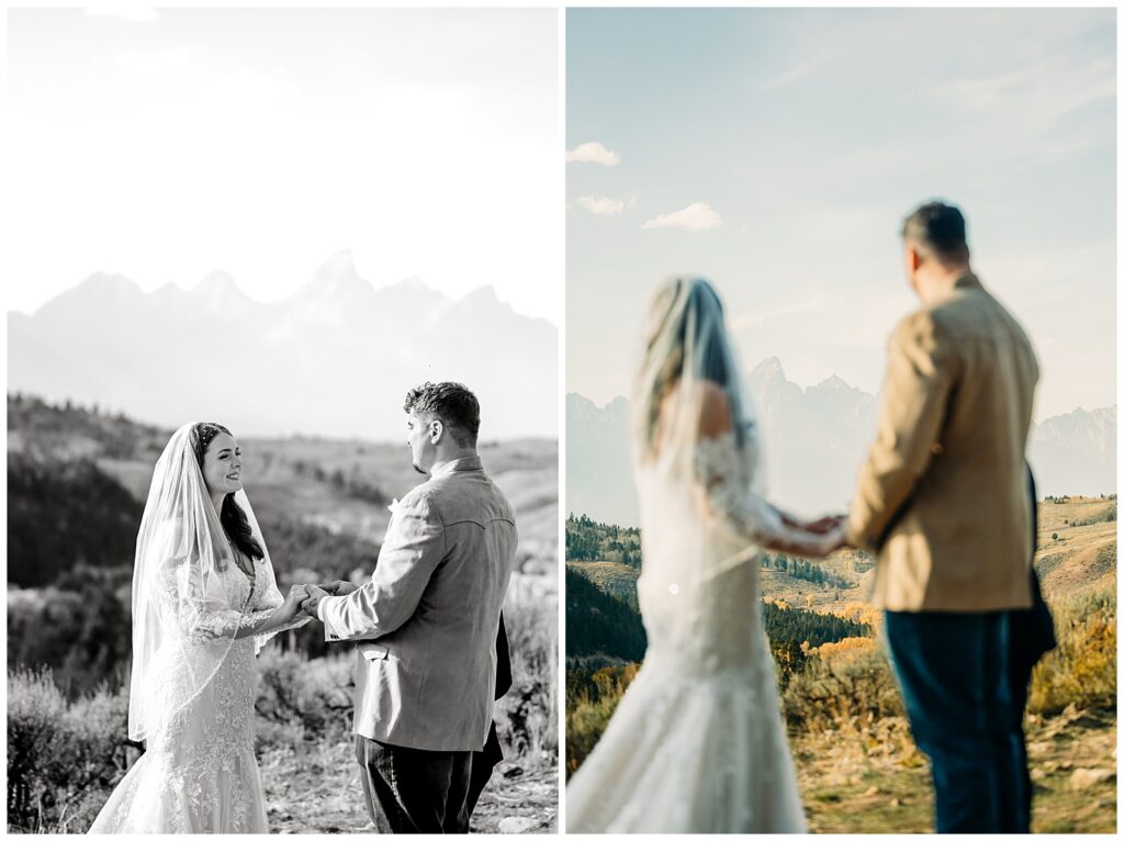 Ring Ceremony The Wedding Tree Grand Teton