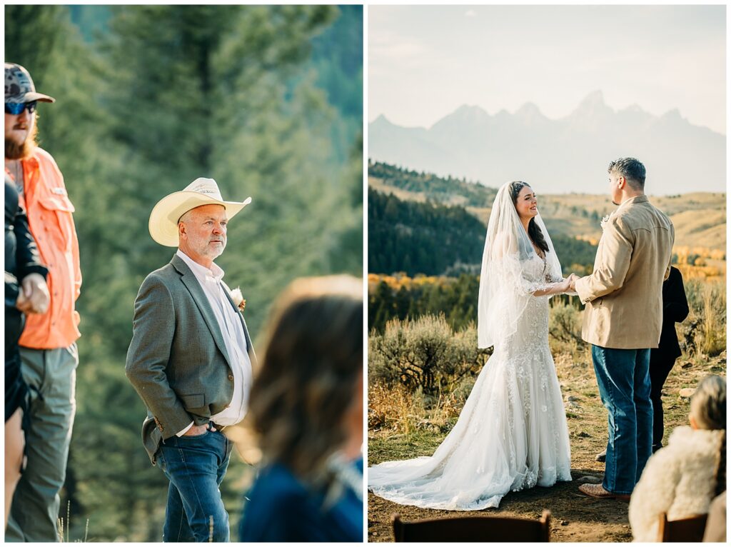 Ring Ceremony The Wedding Tree Grand Teton