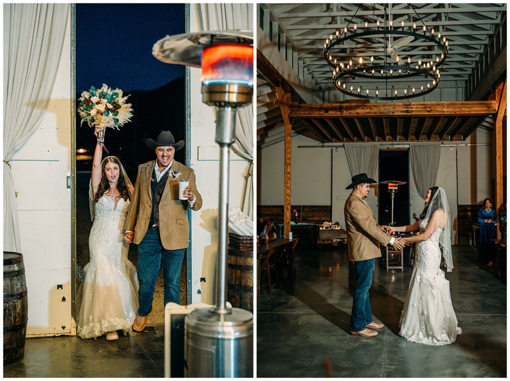 Moose Creek Ranch Wedding Idaho Grand Teton Reception