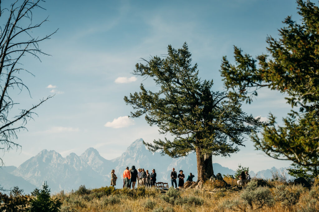 Grand Teton Wyoming Wedding at The Wedding Tree