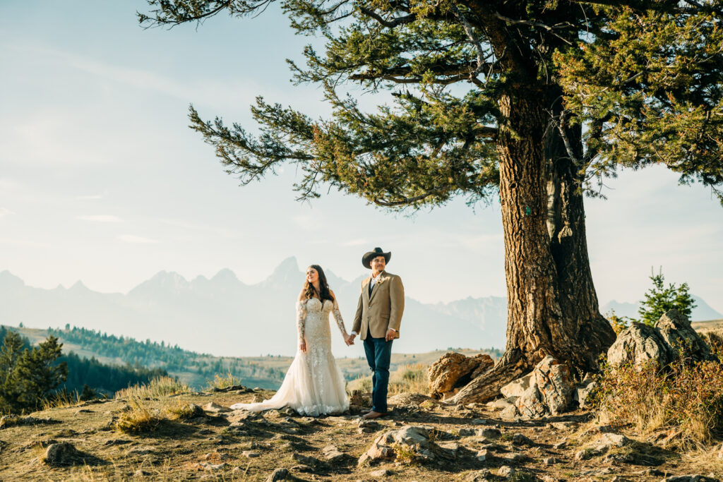 The Wedding Tree Wyoming Bridger-Teton National Forest Wedding