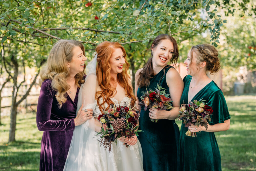 Fall inspired wedding in the mountains of Kelly Canyon Idaho