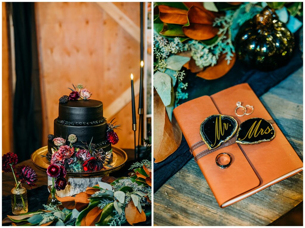 Fall inspired wedding in the mountains of Kelly Canyon Idaho Snake River Meadow purple flowers