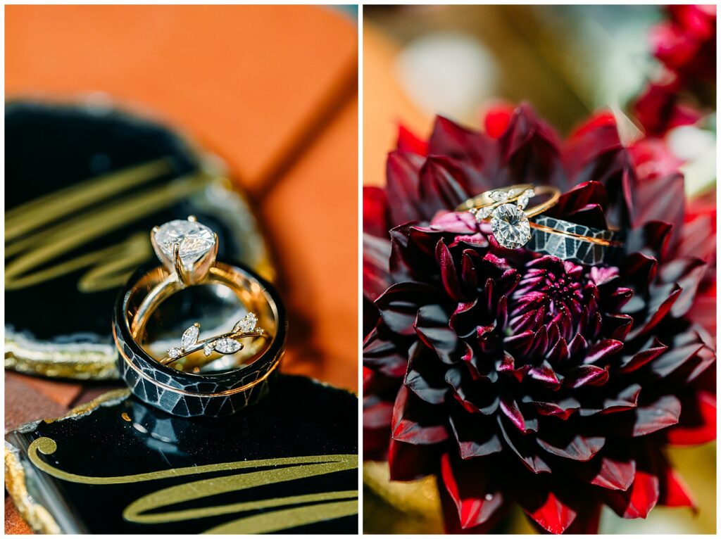Fall inspired wedding in the mountains of Kelly Canyon Idaho Snake River