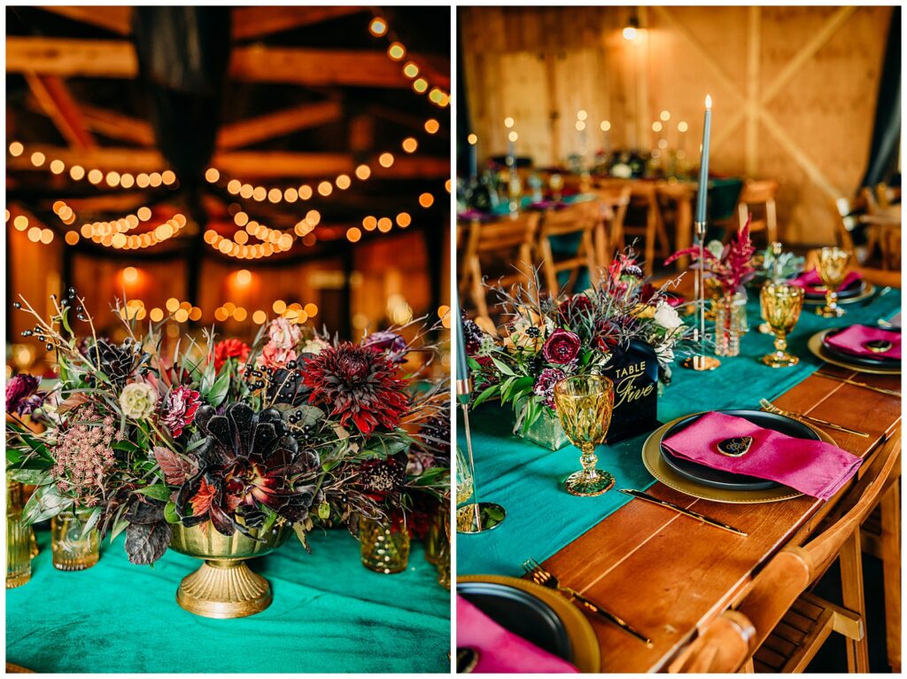 Fall inspired wedding in the mountains of Kelly Canyon Idaho Snake River Meadow purple flowers