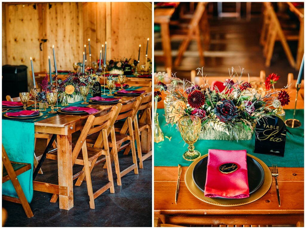 Fall inspired wedding in the mountains of Kelly Canyon Idaho Snake River Meadow purple flowers
