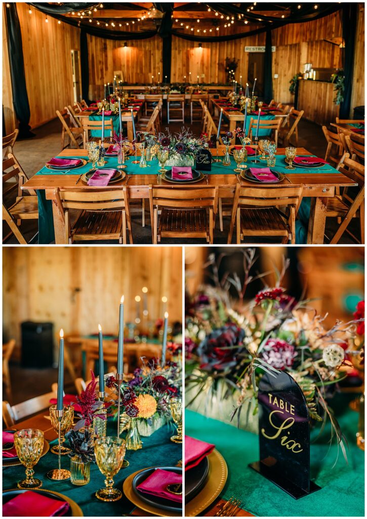 Fall inspired wedding in the mountains of Kelly Canyon Idaho Snake River