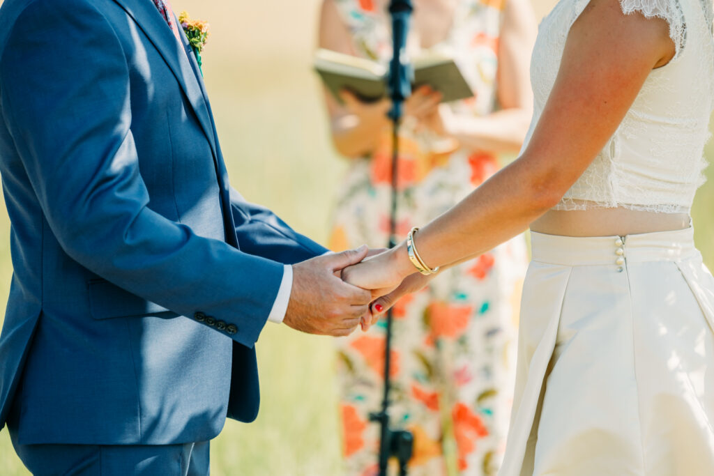 Grand Teton Jewish wedding traditional summer celebration