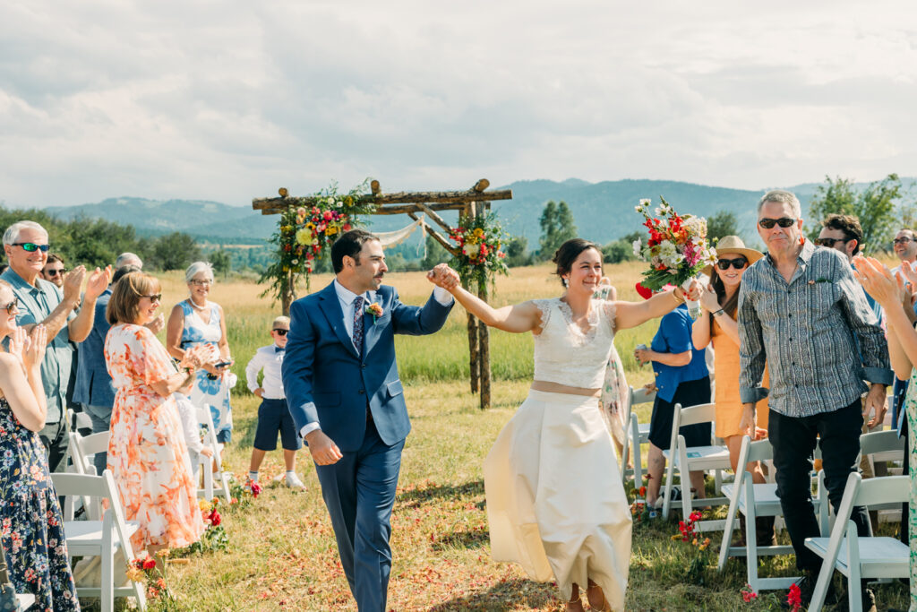 Teton Valley Wedding Victor Sweet Hollow Farm Organic vegetables