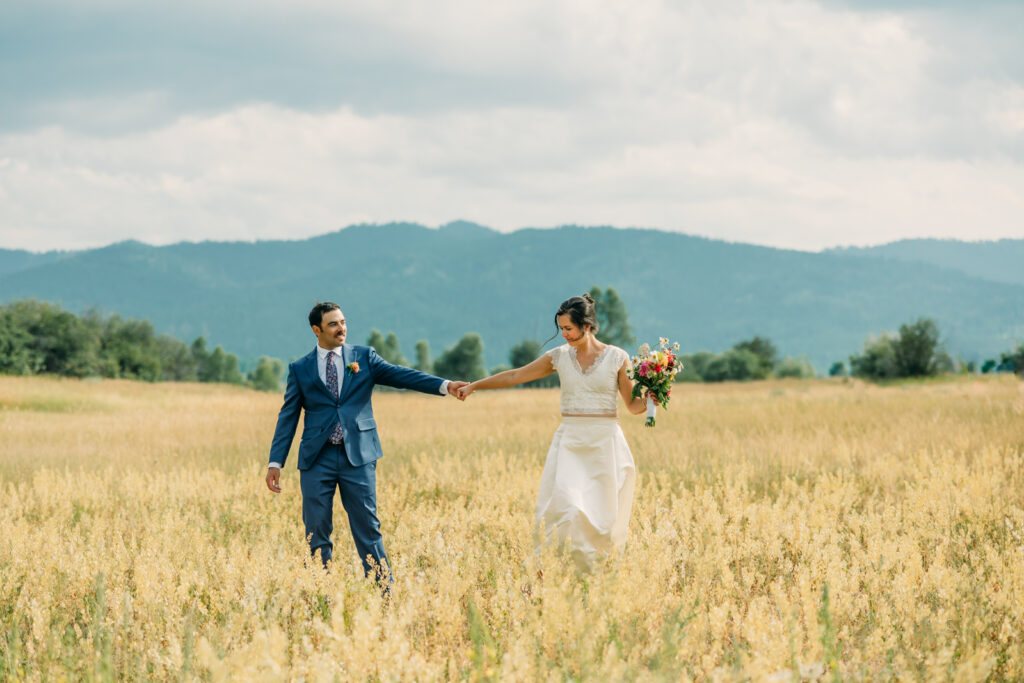 Teton Valley Wedding Victor Sweet Hollow Farm Organic vegetables