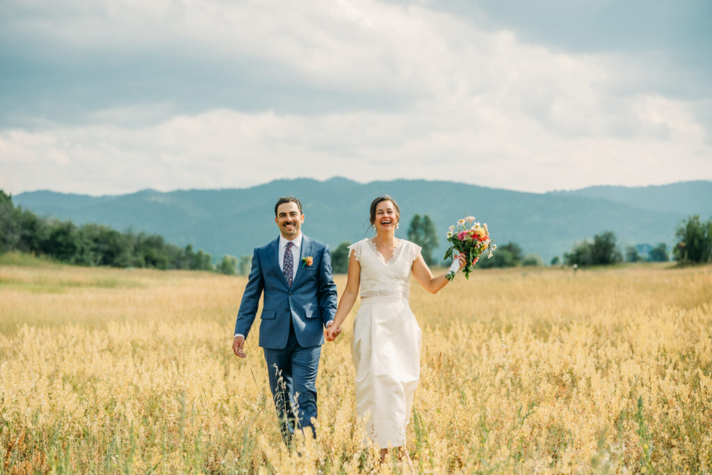 Grand Teton Jewish wedding traditional summer celebration Victor Idaho 