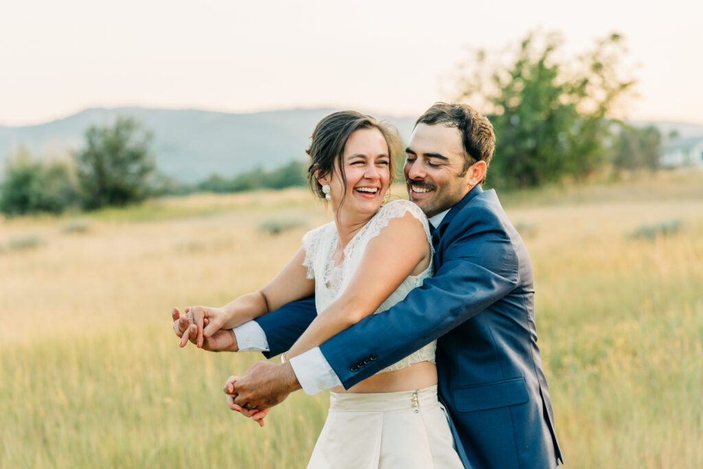 Teton Valley Wedding Victor Sweet Hollow Farm Organic vegetables