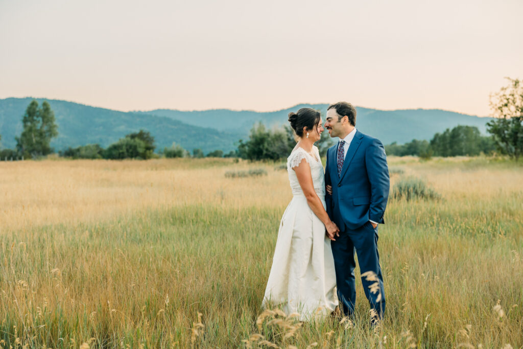 Grand Teton Jewish wedding traditional summer celebration Victor Idaho Moose Creek venue