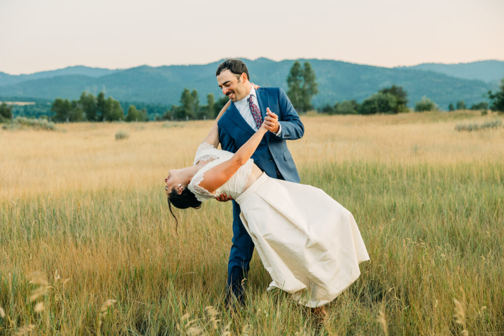 Teton Valley Wedding Victor Sweet Hollow Farm Organic vegetables