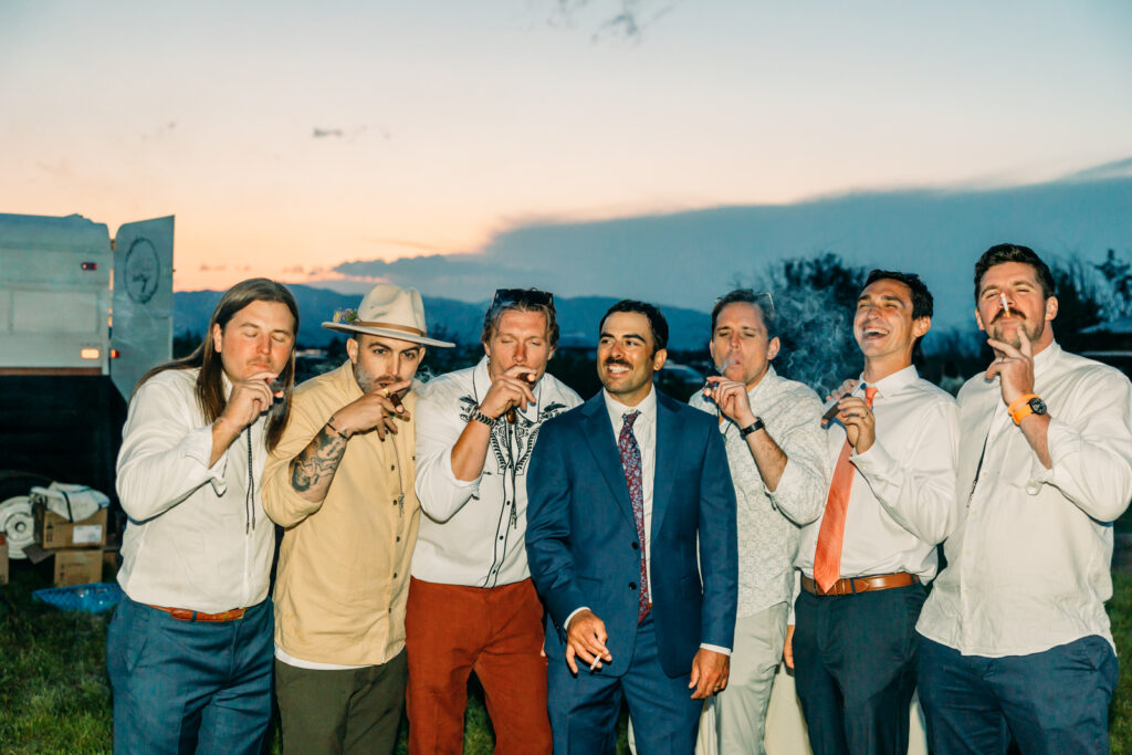 Grand Teton Jewish wedding traditional summer celebration Victor Idaho Moose Creek venue live band 