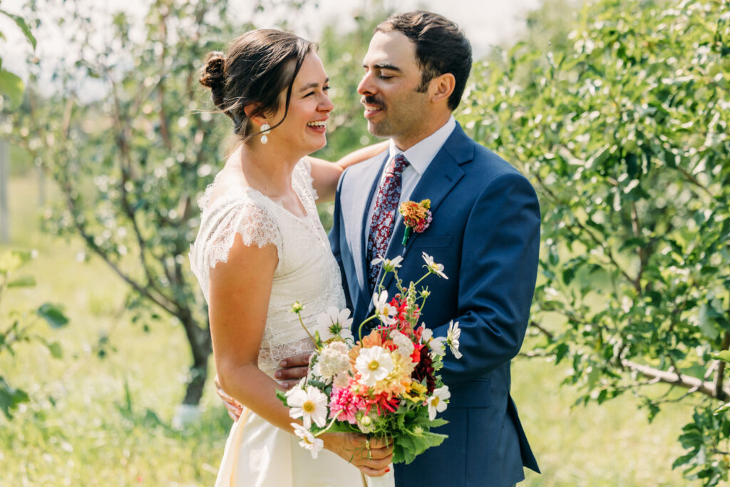 Teton Valley Wedding Victor Sweet Hollow Farm Organic vegetables