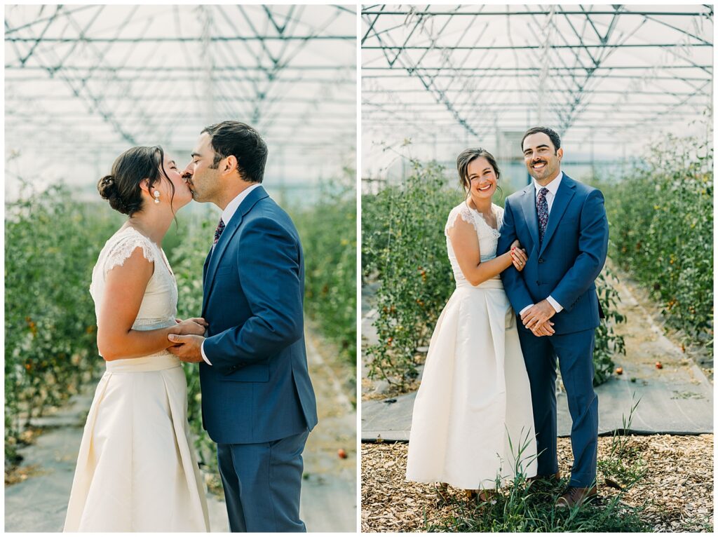 Teton Valley Wedding Victor Sweet Hollow Farm Organic vegetables