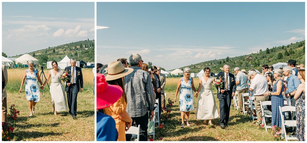 Grand Teton Jewish wedding traditional summer celebration