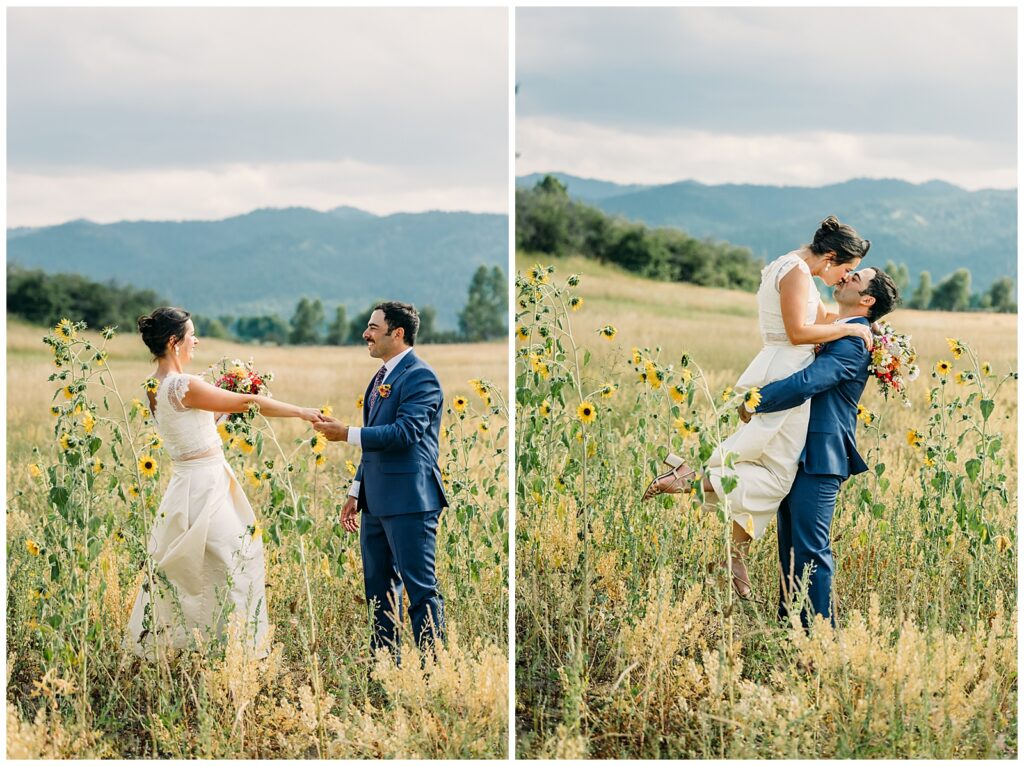 Grand Teton Jewish wedding traditional summer celebration Victor Idaho Moose Creek venue